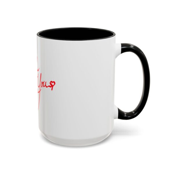 love you accent coffee mug perfect gift for birthdays, anniversaries, valentine's day, romantic coffee lover, meaningful morning ritual
