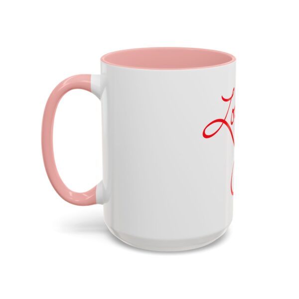 love you accent coffee mug perfect gift for birthdays, anniversaries, valentine's day, romantic coffee lover, meaningful morning ritual