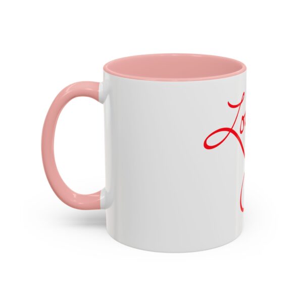 love you accent coffee mug perfect gift for birthdays, anniversaries, valentine's day, romantic coffee lover, meaningful morning ritual