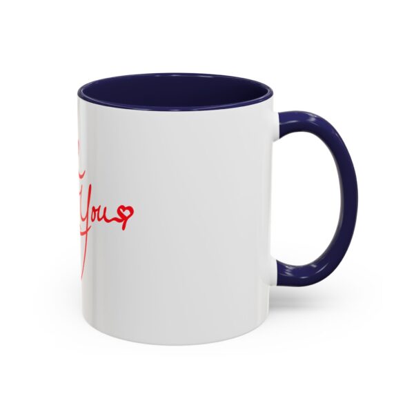 love you accent coffee mug perfect gift for birthdays, anniversaries, valentine's day, romantic coffee lover, meaningful morning ritual