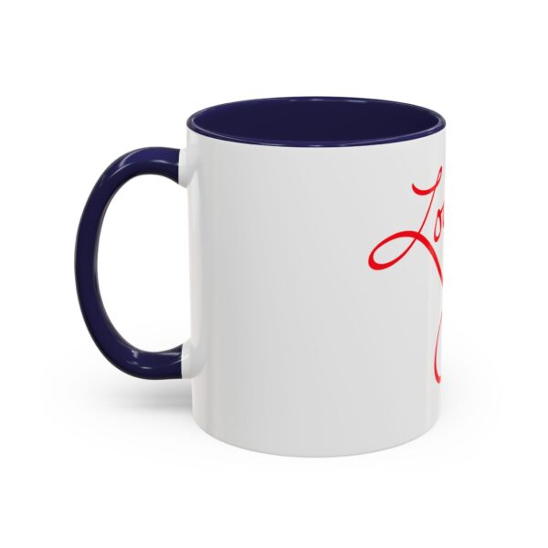 love you accent coffee mug perfect gift for birthdays, anniversaries, valentine's day, romantic coffee lover, meaningful morning ritual