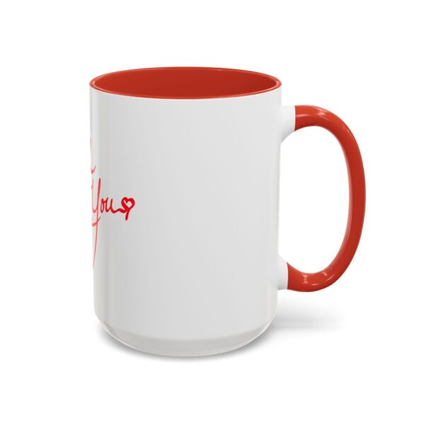 love you accent coffee mug perfect gift for birthdays, anniversaries, valentine's day, romantic coffee lover, meaningful morning ritual