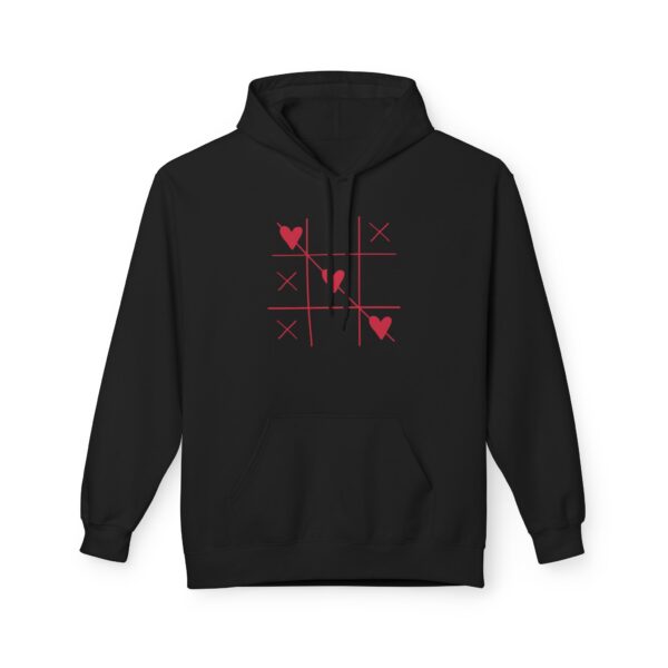 love themed tic tac toe hoodie for couples, cozy gift for valentine's, playful sweatshirt for gamers, unique gift for friends, cute [...]
