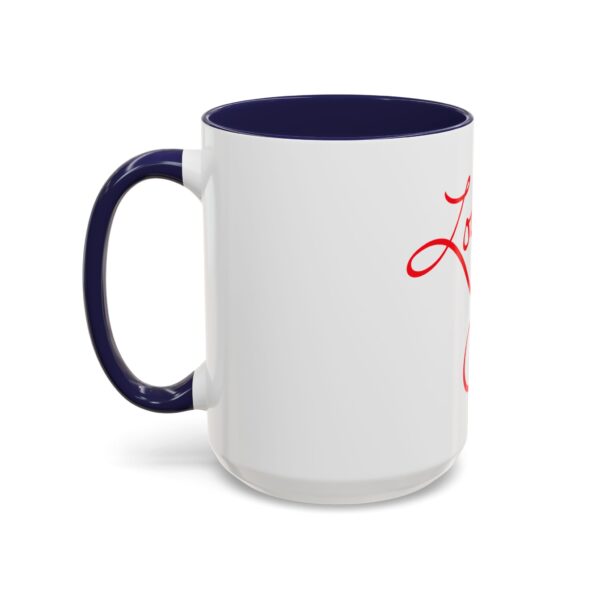 love you accent coffee mug perfect gift for birthdays, anniversaries, valentine's day, romantic coffee lover, meaningful morning ritual