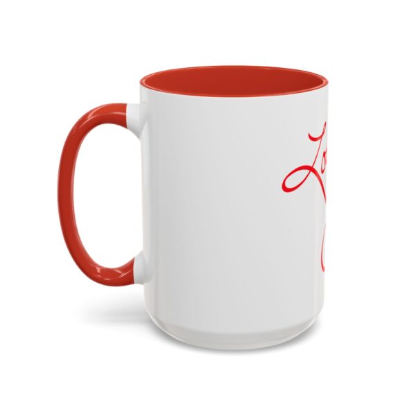 love you accent coffee mug perfect gift for birthdays, anniversaries, valentine's day, romantic coffee lover, meaningful morning ritual