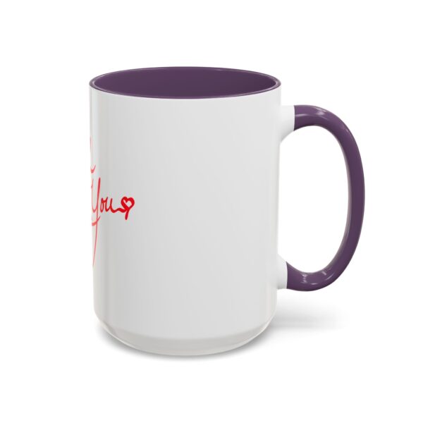 love you accent coffee mug perfect gift for birthdays, anniversaries, valentine's day, romantic coffee lover, meaningful morning ritual