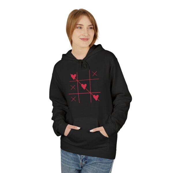 love themed tic tac toe hoodie for couples, cozy gift for valentine's, playful sweatshirt for gamers, unique gift for friends, cute [...]