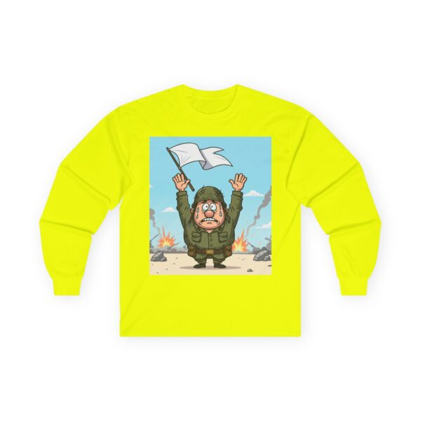 funny military peace long sleeve tee, gift for veterans, humorous t shirt, casual wear, army humor shirt
