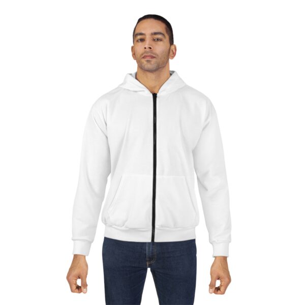 unisex zip hoodie – love by choice | couples anniversary gift, casual hooded sweatshirt, everyday comfort wear