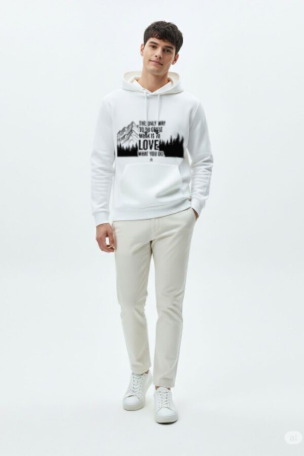 men's nublend® hooded sweatshirt