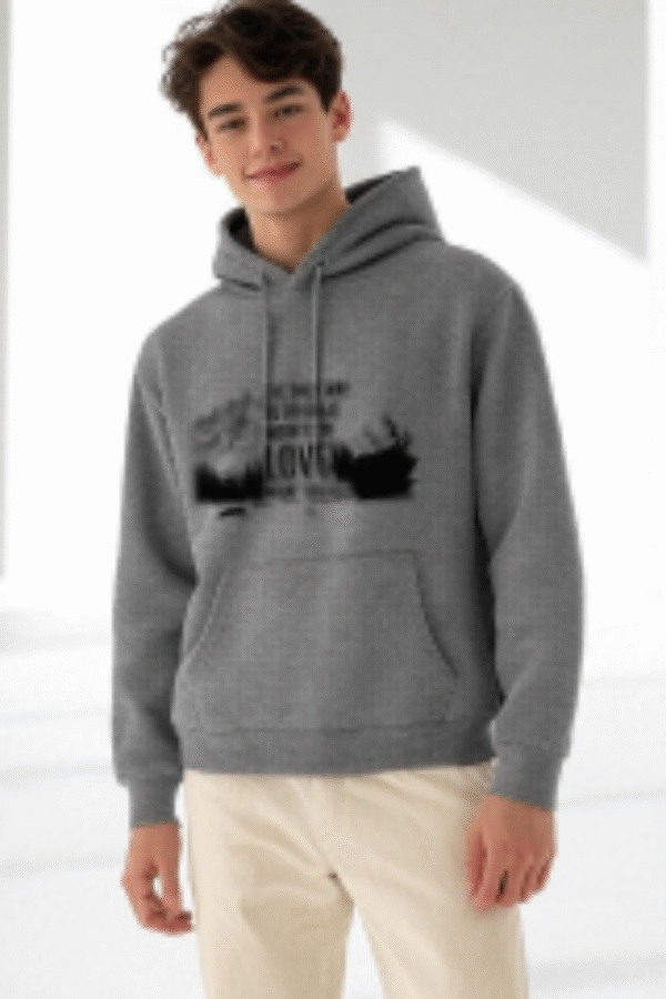 men's nublend® hooded sweatshirt