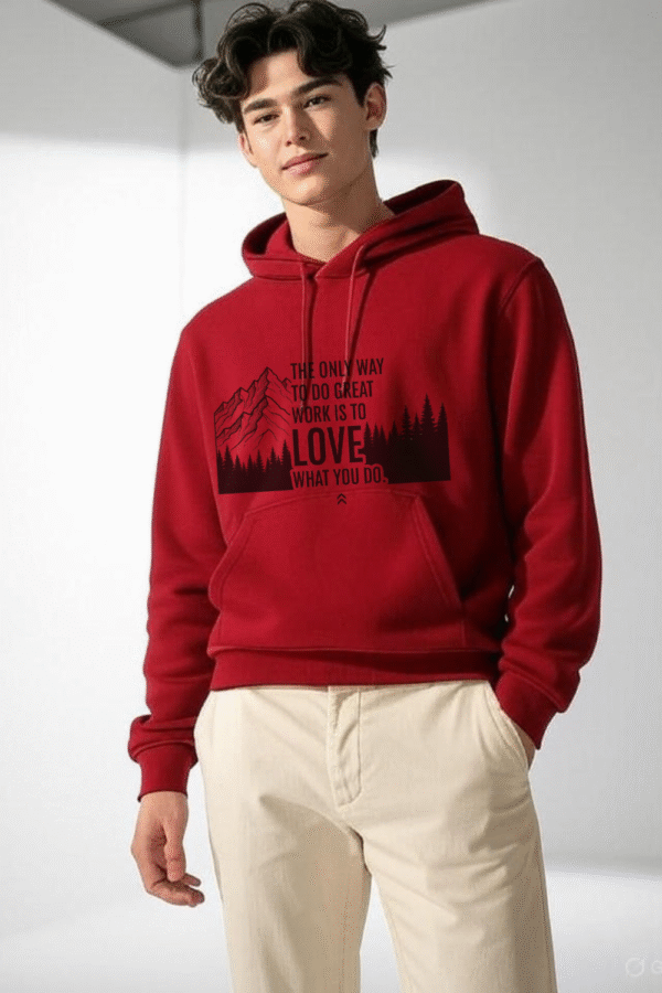 men's nublend® hooded sweatshirt