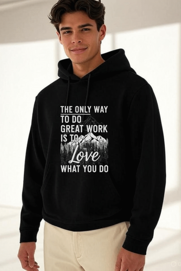 men's nublend® hooded sweatshirt