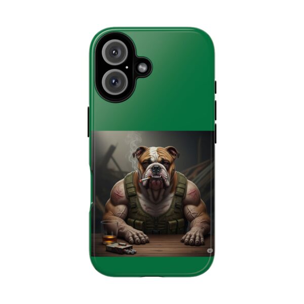 bulldog phone case tough cases, pet lover gift, dog themed accessory, birthday present, masculine tech decor