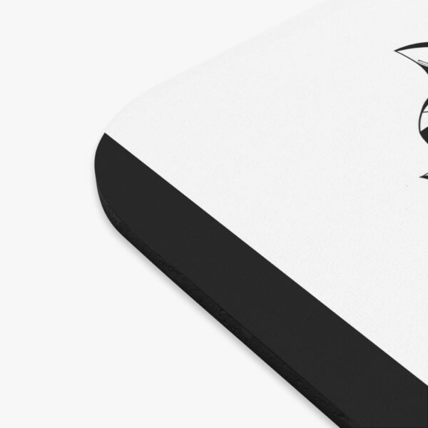 mandala mouse pad creative desk accessory, stylish gift for artists, home office decor, black and white design, perfect for students