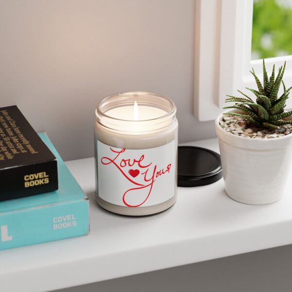 eco friendly scented soy candle – natural, non toxic, reusable glass | cinnamon vanilla, clean cotton, christmas warmth | perfect gift & home decor