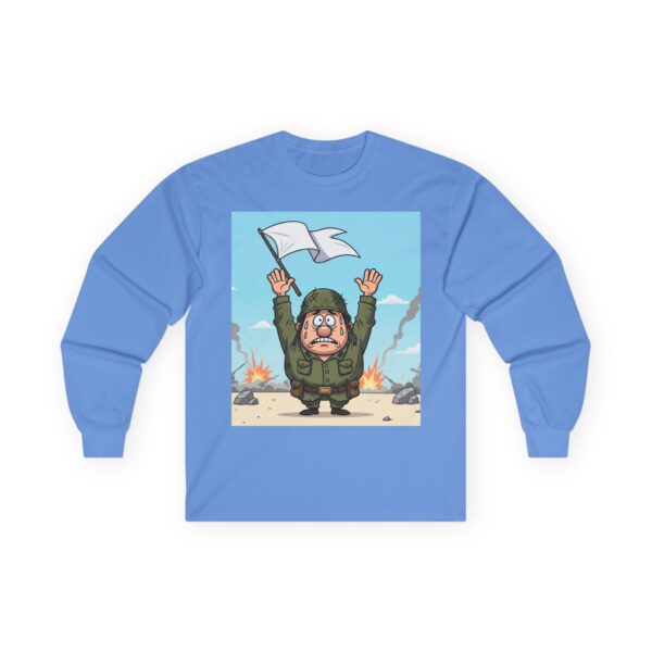 funny military peace long sleeve tee, gift for veterans, humorous t shirt, casual wear, army humor shirt